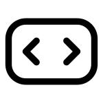 Enlarge Round Arrow SVG Icon